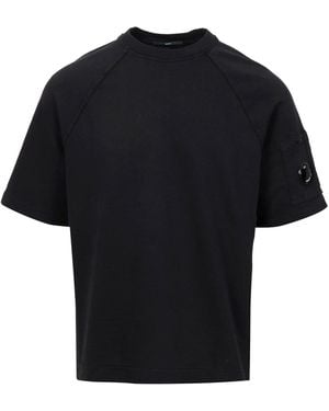 C.P. Company T Shirts And Polos - Black