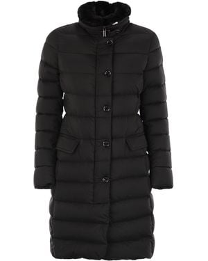 Moorer Vetiver S3 Long Down Jacket - Black