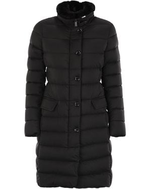 Moorer Vetiver S3 Long Down Jacke - Schwarz