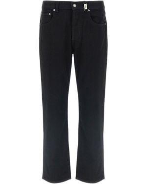 McQueen Jeans 'Skull' - Blu