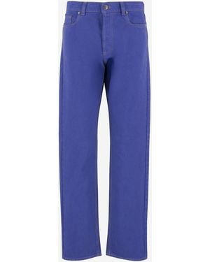 Versace Jeans Straight-Leg Cotton - Blue