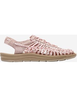 Keen Sandalias Uneek De Cuero - Rosa