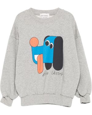 Bobo Choses Bobo wählt "Doggo" -Shirt aus - Grau