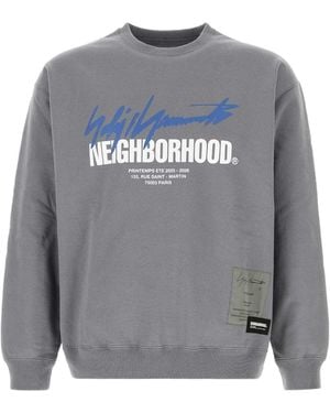 Yohji Yamamoto Crew Neck Sweatshirt - Grey