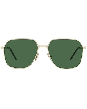 Givenchy Gv One Gold Quadratische Sonnenbrille - Grün