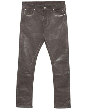 Rick Owens Slim Fit Jeans - Grau