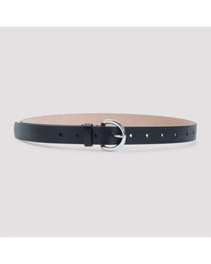 Phoebe Philo Round Buckle 25Mm Belt - Blue