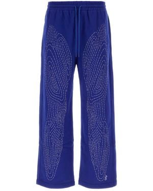 Off-White c/o Virgil Abloh Cotton Joggers - Blue