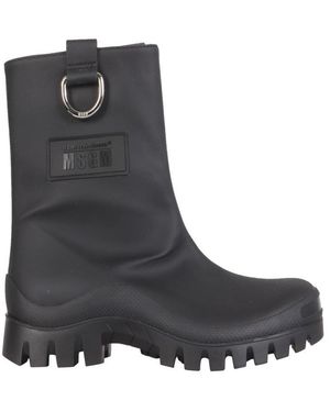 MSGM Regenstiefel - Schwarz