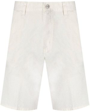 Carhartt Single Knee Off- Bermuda Shorts - White