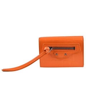 Balenciaga Neo Classic Brieftasche - Orange
