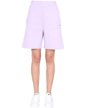 MSGM Solid Shorts - Pink