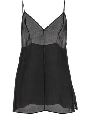 KHAITE 'talsie' Top - Schwarz