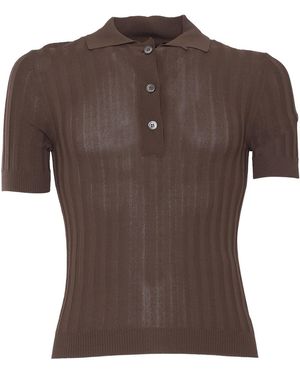 PHI FDL Polo Crop Mc Is Not Included - Brown