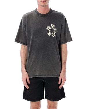 Represent Initial Star T-Shirt - Grey