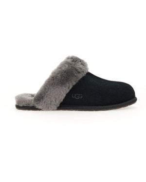 UGG Scuffette Ii Suede Slippers - Black