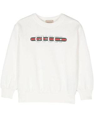 Gucci Jersey With Logo - White
