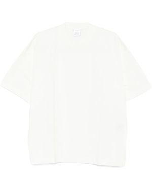 Vetements Logo Regular T Shirt - White