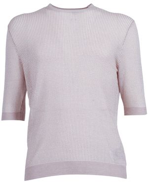 Ballantyne Short Sleeve Pillover - Purple