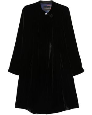 Emporio Armani Coats - Black