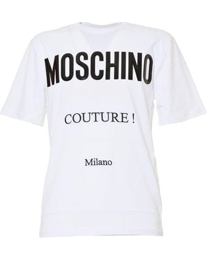 Moschino T-Shirts und Polos - Weiß
