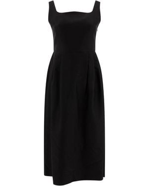 Sandbeige Dresses - Black