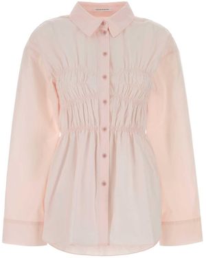 Cecilie Bahnsen Regular Solid Shirt - Pink