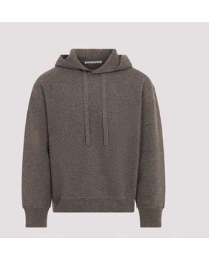 Studio Nicholson Cope Kaschmir-Hoodie - Grau