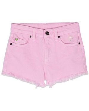 Barrow Denim Shorts - Pink
