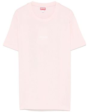 CONVERSE X KENZO Katoenen T -shirt - Roze