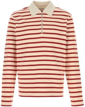Jil Sander Embroidered Cotton Polo Shirt