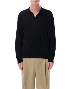 Roberto Collina Pullover Schwarz - Blau