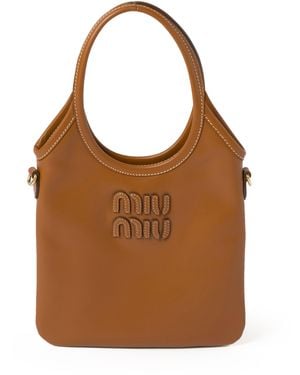 Miu Miu Borse Softy - Brown