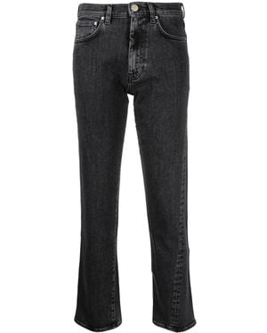 TOTEME Twisted Seam Denim Jeans - Black