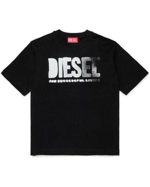 DIESEL T Shirt With Logo - Black