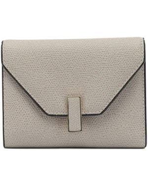 Valextra "Isis Trifold" Wallet - White