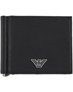 Emporio Armani Wallets - Black