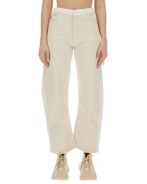Stella McCartney Utility Banana Leg Jeans - Natural