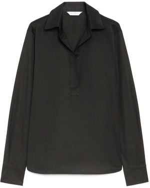 Max Mara Scire -Baumwollhemd - Schwarz