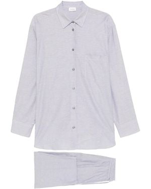 ANDAMANE Wendela Set Oversize Shirt + Long Pant - White
