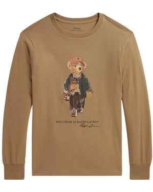 Polo Ralph Lauren Knit T Shirt - Natural