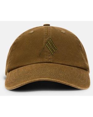 The Attico Het Attico Cap Canvas Geborduurd Logo - Naturel