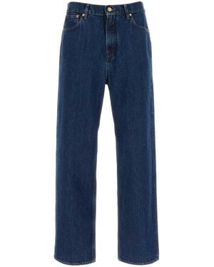 Jil Sander High Rise Jeans - Blue