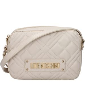 Love Moschino Sacs Sacs Femmes Polyuréthane Beige / Ivory - Marron