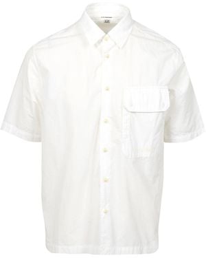 C.P. Company Shirts - White