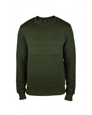 Balmain Sweatshirt - Grün