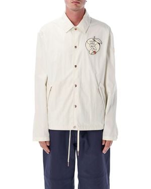 MONCLER GENIUS DONALD GLOVER Coats - White
