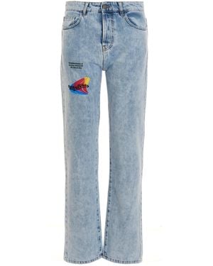Msftsrep 'Alto Come Mai Sono Mai Stato' Jeans - Blu