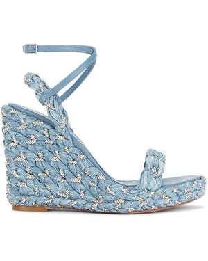 Aquazzura Costiera 120 Wedge - Blauw