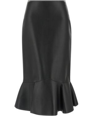 Fendi Nappa Skirt - Schwarz